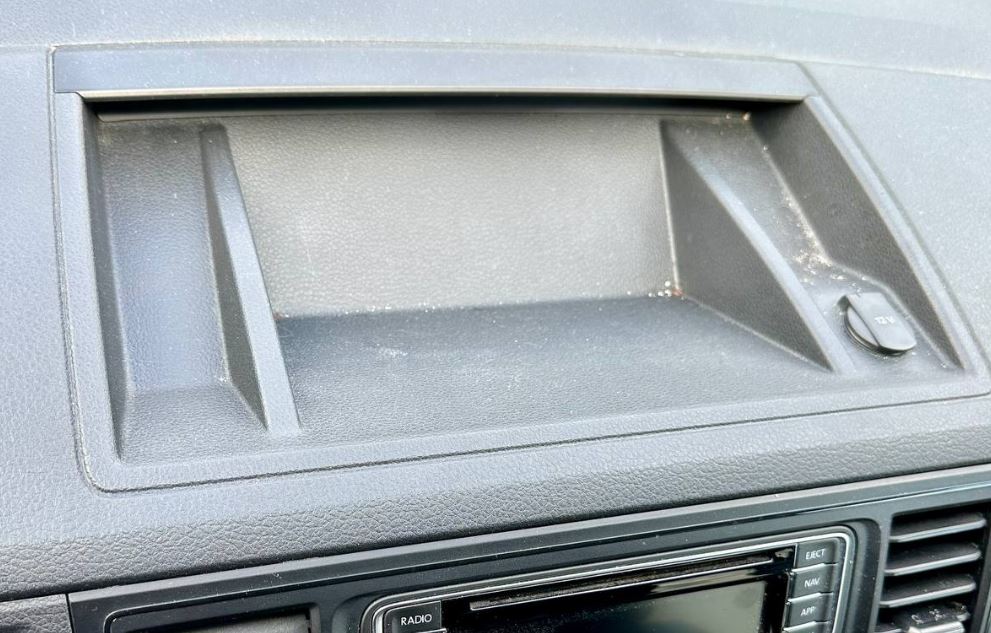 Voor VW T6 siliconen rubberen bovenste dashboardinzetstuk - antislip, duurzaam interieuraccessoire van Van-X