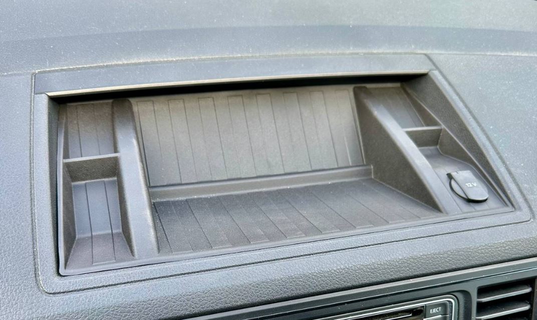 Voor VW T6 siliconen rubberen bovenste dashboardinzetstuk - antislip, duurzaam interieuraccessoire van Van-X