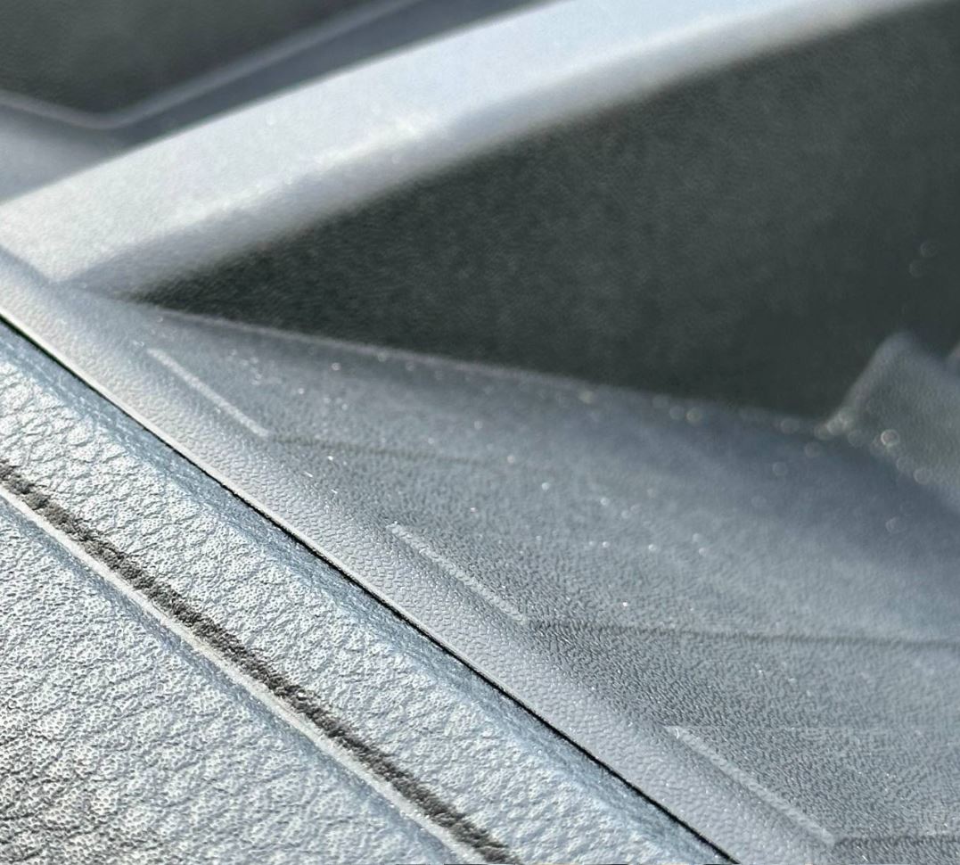 Voor VW T6 siliconen rubberen bovenste dashboardinzetstuk - antislip, duurzaam interieuraccessoire van Van-X