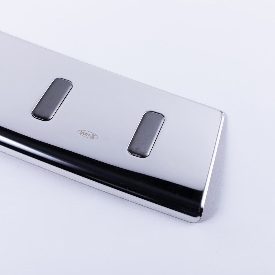 Protezione paraurti posteriore per portellone posteriore VW T6 in acciaio inossidabile