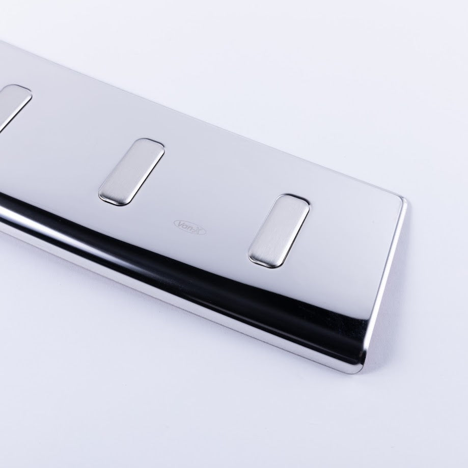 Protezione paraurti posteriore per portellone posteriore VW T6 in acciaio inossidabile