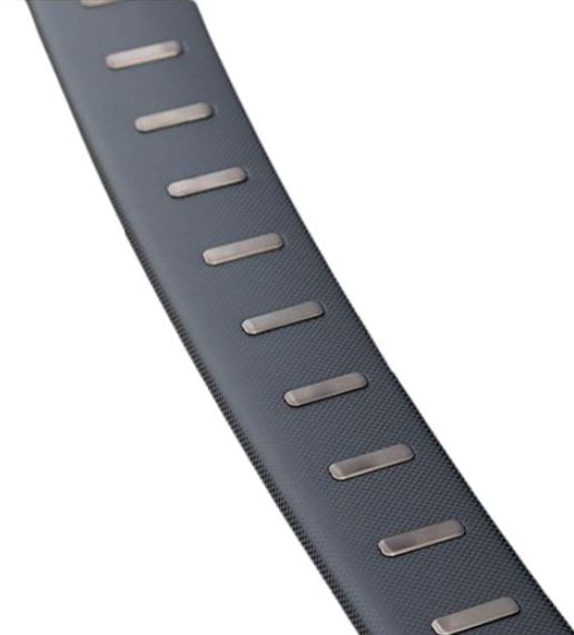 Protector de parachoques trasero para VW T6 (Solo Tailgate) Película de Fibra de Carbono