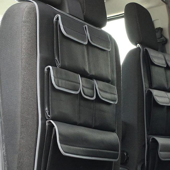 Para Ford Transit Custom Organizador de asientos traseros dobles