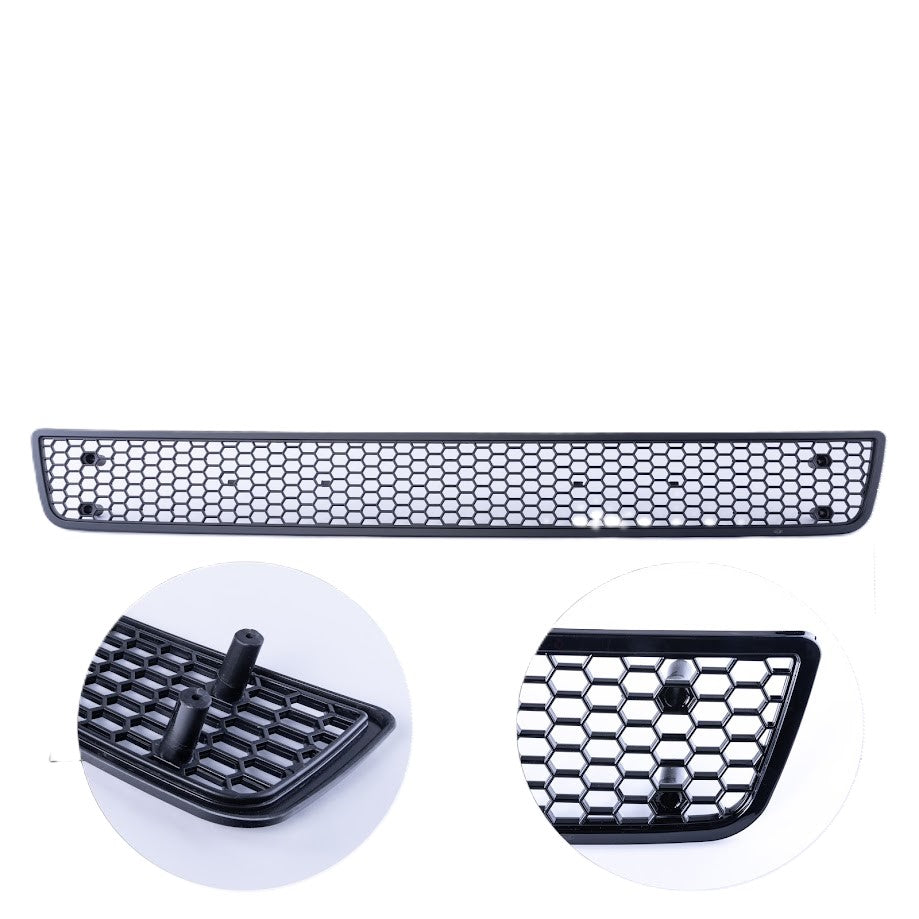 Per VW T5.1 Inserto in rete a nido d'ape anteriore Verniciato nero opaco | Van-X
