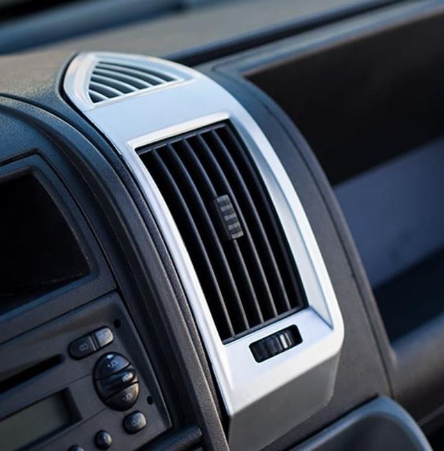 For Fiat Ducato, Peugeot Boxer, Citroën Jumper Dashboard Air Vent (Silver)