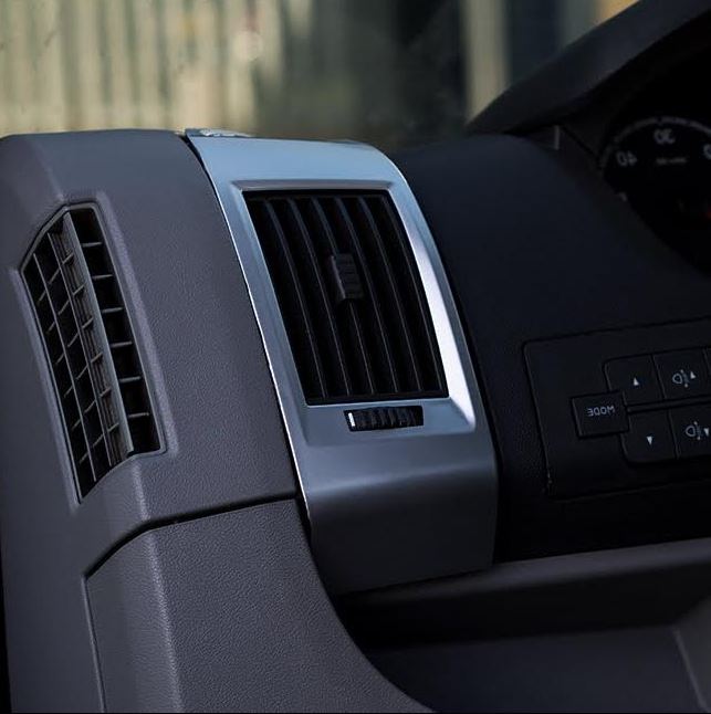 For Fiat Ducato, Peugeot Boxer, Citroën Jumper Dashboard Air Vent (Silver)