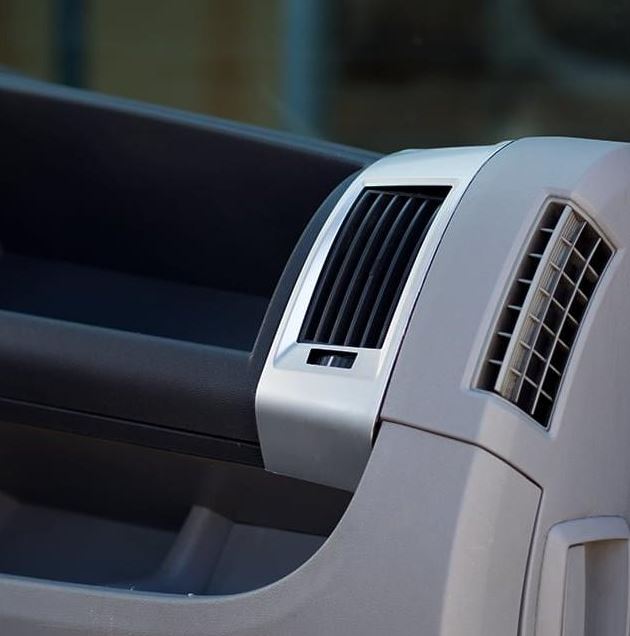 For Fiat Ducato, Peugeot Boxer, Citroën Jumper Dashboard Air Vent (Silver)