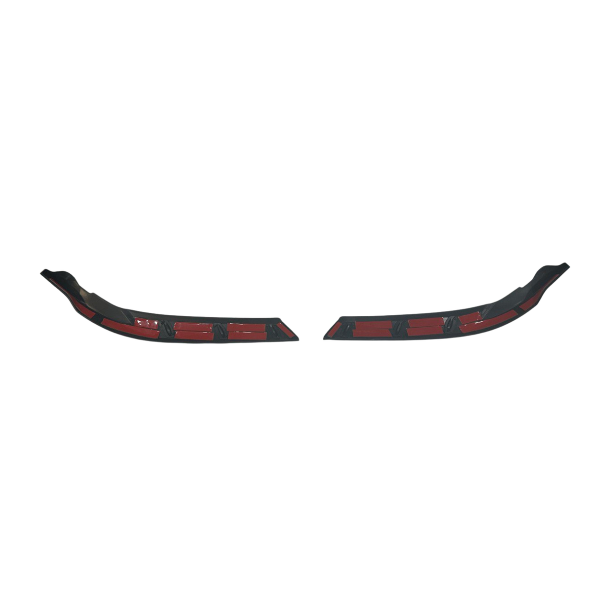 Pour la nouvelle garniture de sourcil de phare VW Crafter - Noir brillant - Accessoire de style Van par Van-X