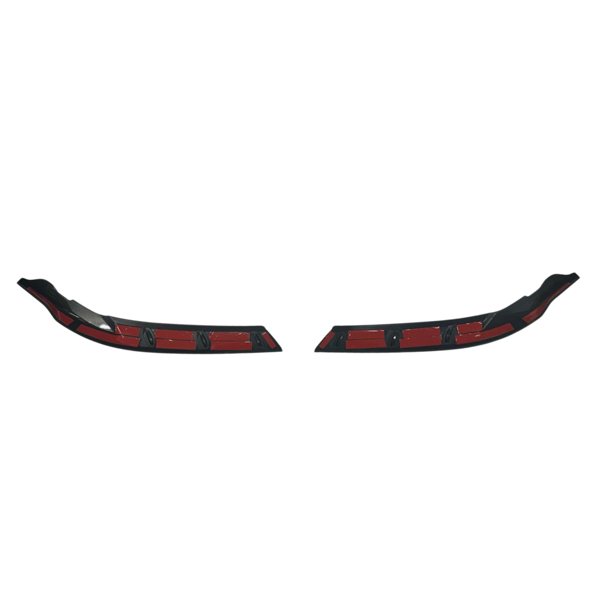 Pour MAN TGE Garniture de sourcil de phare – Noir mat - Accessoire de style Van by Van-X