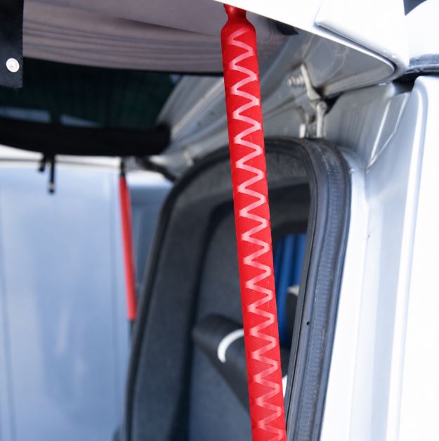 Per il kit di copertura stilistica del tetto con elevazione del portellone posteriore VW T6 (Pattern Cross) | Van-X