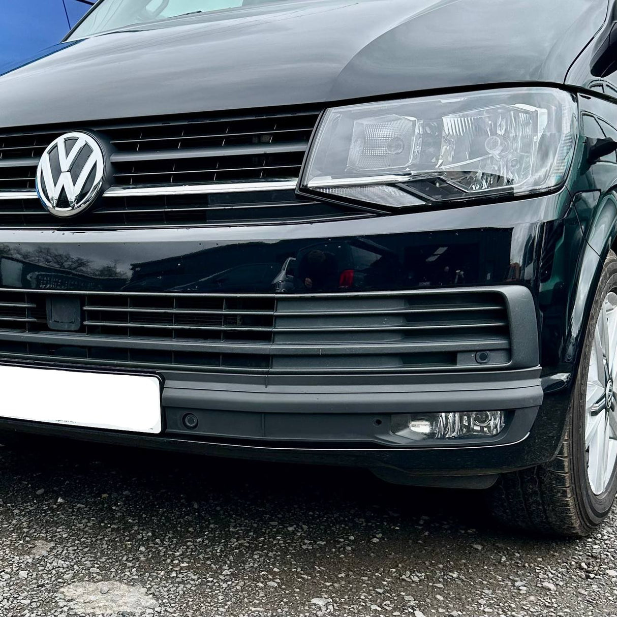 For VW T6 Highline Front Bumper XL Grille | Textured ABS Upgrade | Van-X