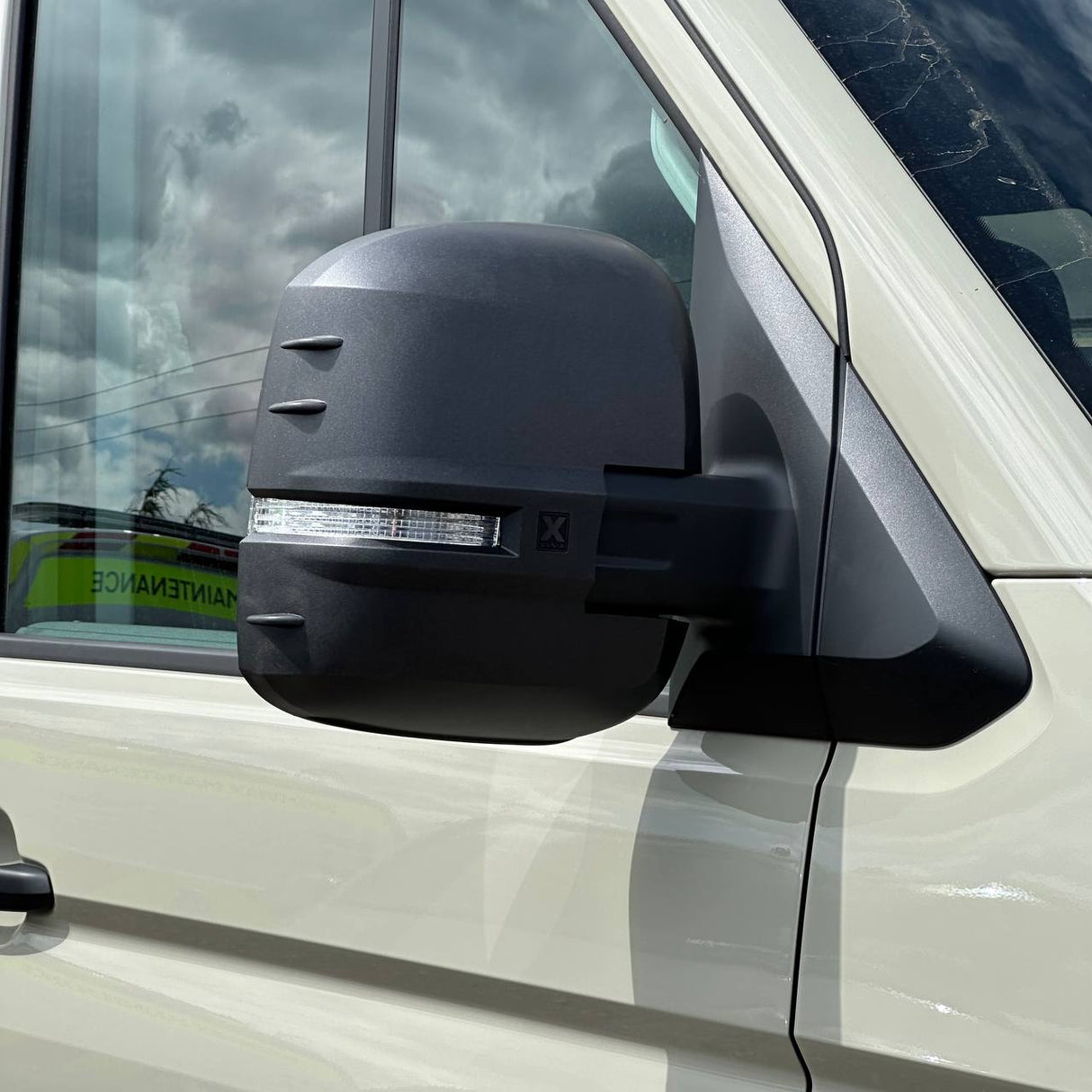 Pour VW Crafter Nouvelle Forme Housses de Rétroviseurs - Ensemble de 2 - Hammerite | Van-X