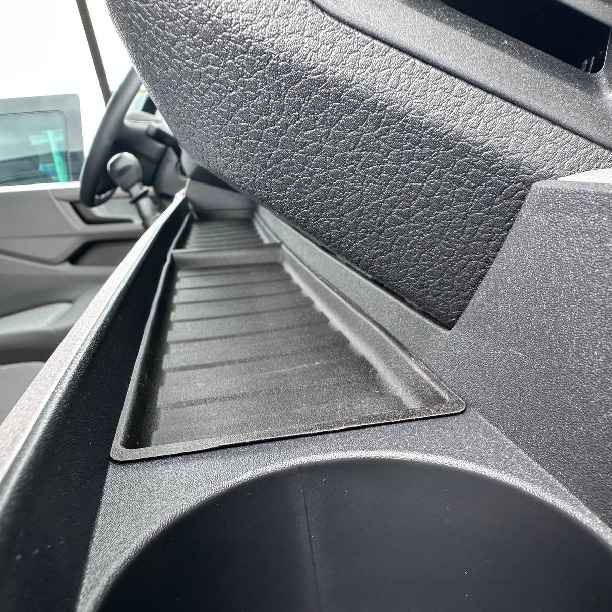 Pour VW Crafter / MAN TGE New Shape Interior Bundle Tapis en caoutchouc - Noir | Van-X