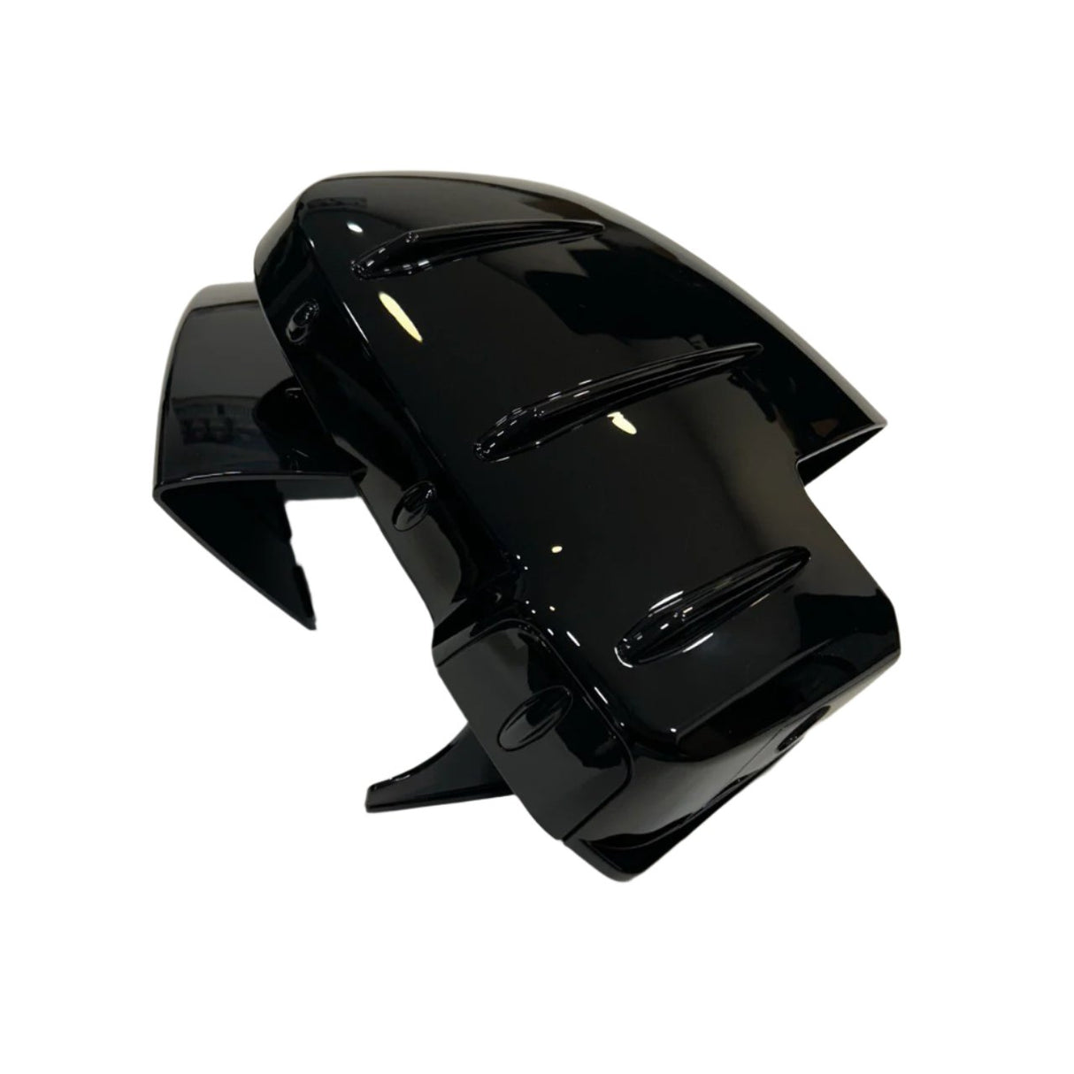 Per Mercedes Sprinter 907 Coperchi Calotte Specchietti Retrovisori Senza Indicatore - Nero Lucido (Set di 2) - Coperture Specchietti di Ricambio per Furgoni Sprinter