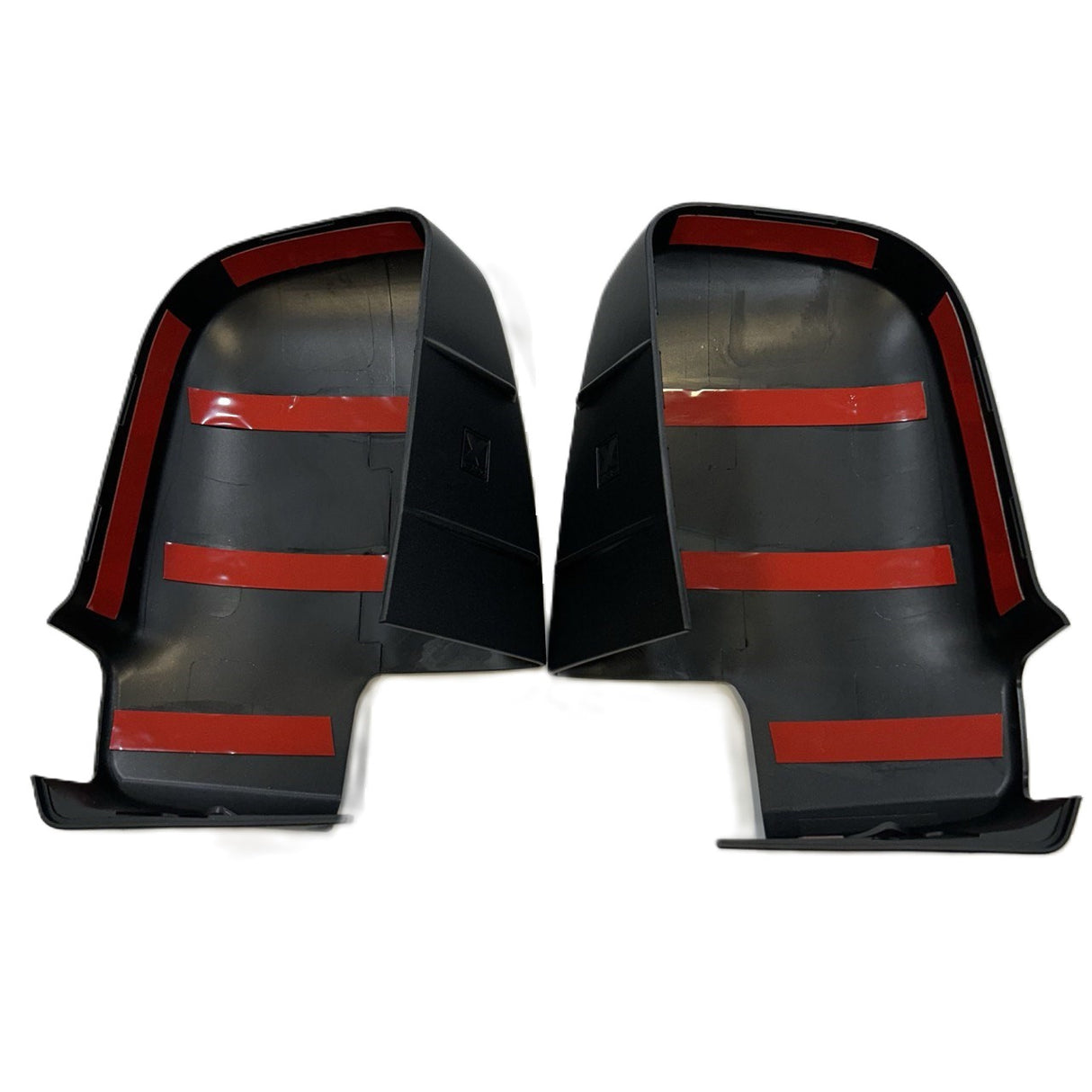 Per Mercedes Sprinter 907 Coperchi specchietti retrovisori esterni con indicatore di direzione - Hammerite (Set di 2) - Tappi di ricambio per modelli 907