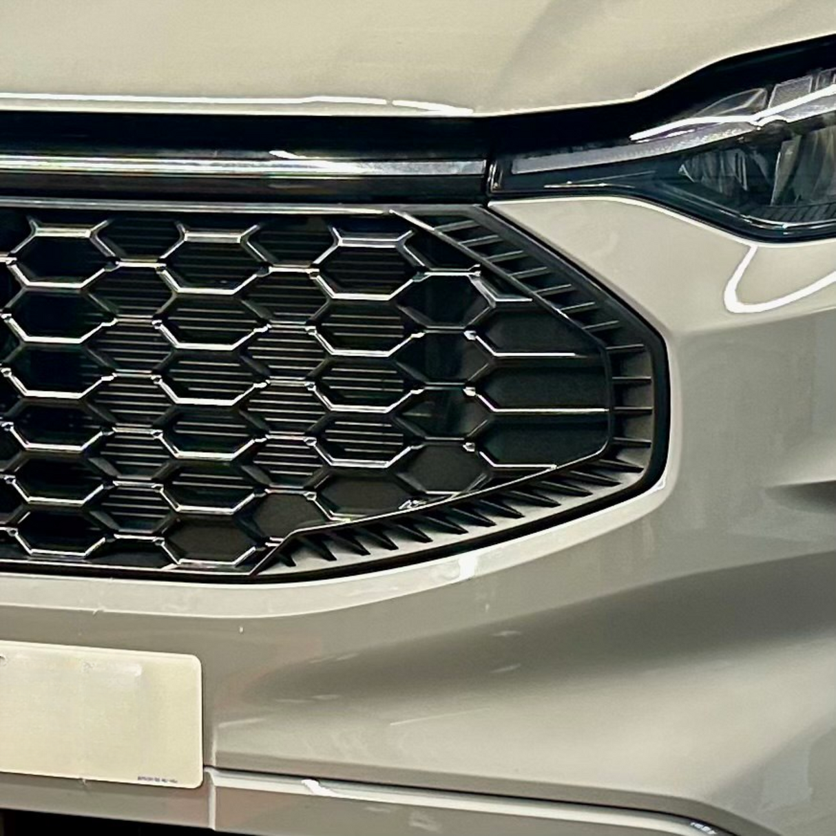 Voor Ford Transit Custom 2024+ Voorgrille – Glanzend Zwart | Stijlvolle en duurzame upgrade