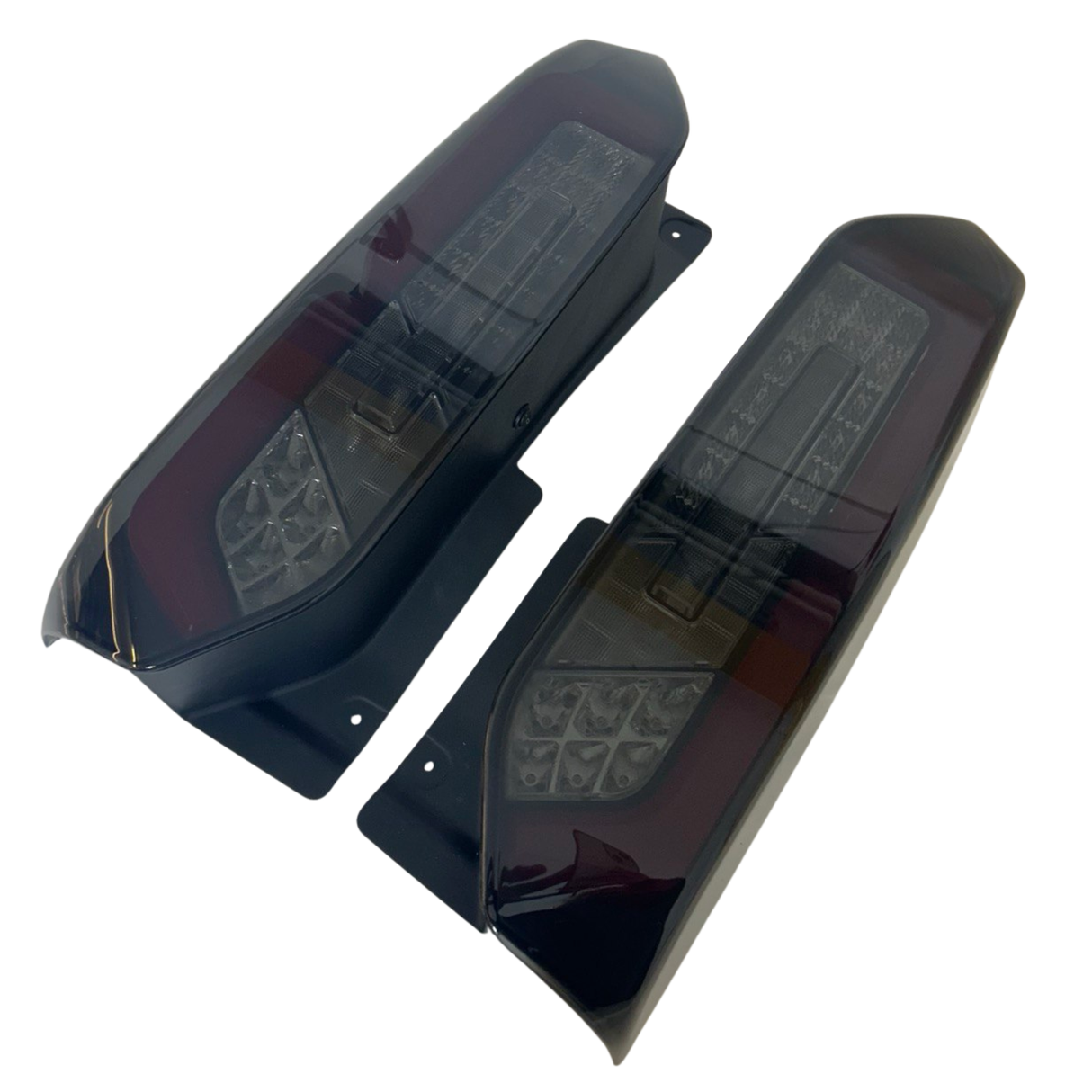 Voor de nieuwe Transit Custom 2024–2026 Van-X Full LED achterlichten Achterlichten – Upgrade van gerookte lenzen