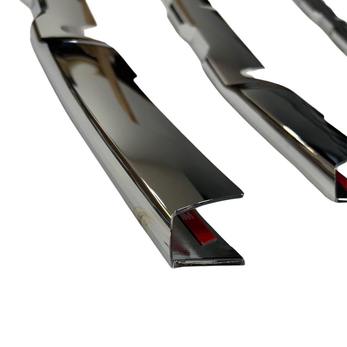 Für Ford Transit Custom glänzende Chrom-Frontgrill-Zierleisten (7 Stück) – MK1 (2012–2018) – Einbaufertig