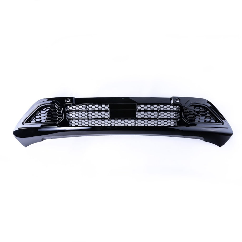 Per Ford Transit Custom Gloss Black Honeycomb Grille Set - Preverniciato e pronto per il montaggio