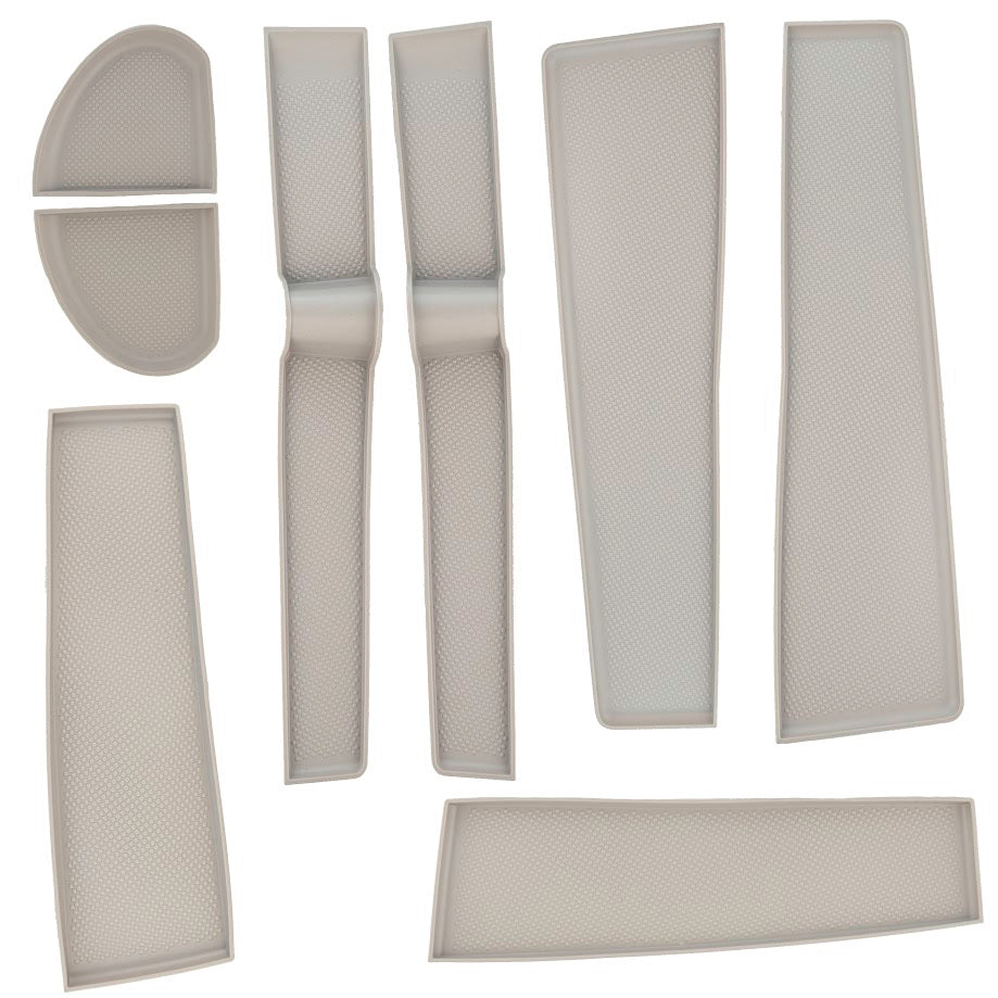 Per Ford Transit Custom MK2 Inserti in gomma per tasche porta