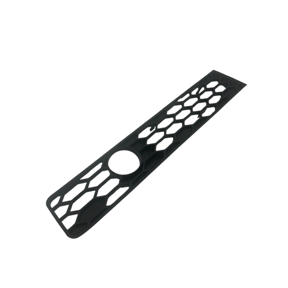 Voor Citroen Jumper Bumper Honingraat - Mat Zwart, Compatibel met Bumper met Parkeersensoren