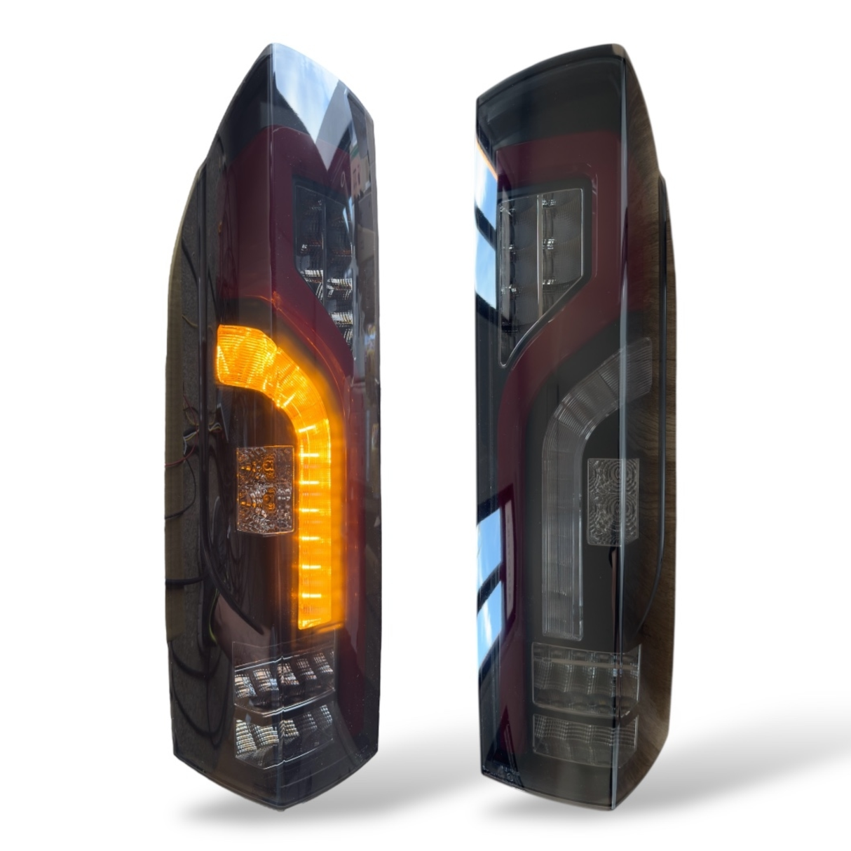 For Fiat Ducato full LED Rear Lights Cluster, Tailight, Rear Light Unit, Replacement Smoked Light, Van-X, NEW