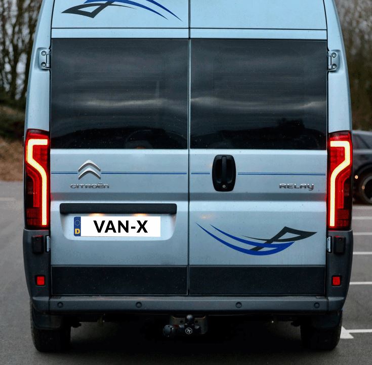 Pour Opel Movano Full LED Faisceau de feux arrière, Tailight, Feu arrière, Feu fumé de remplacement, Van-X, NOUVEAU