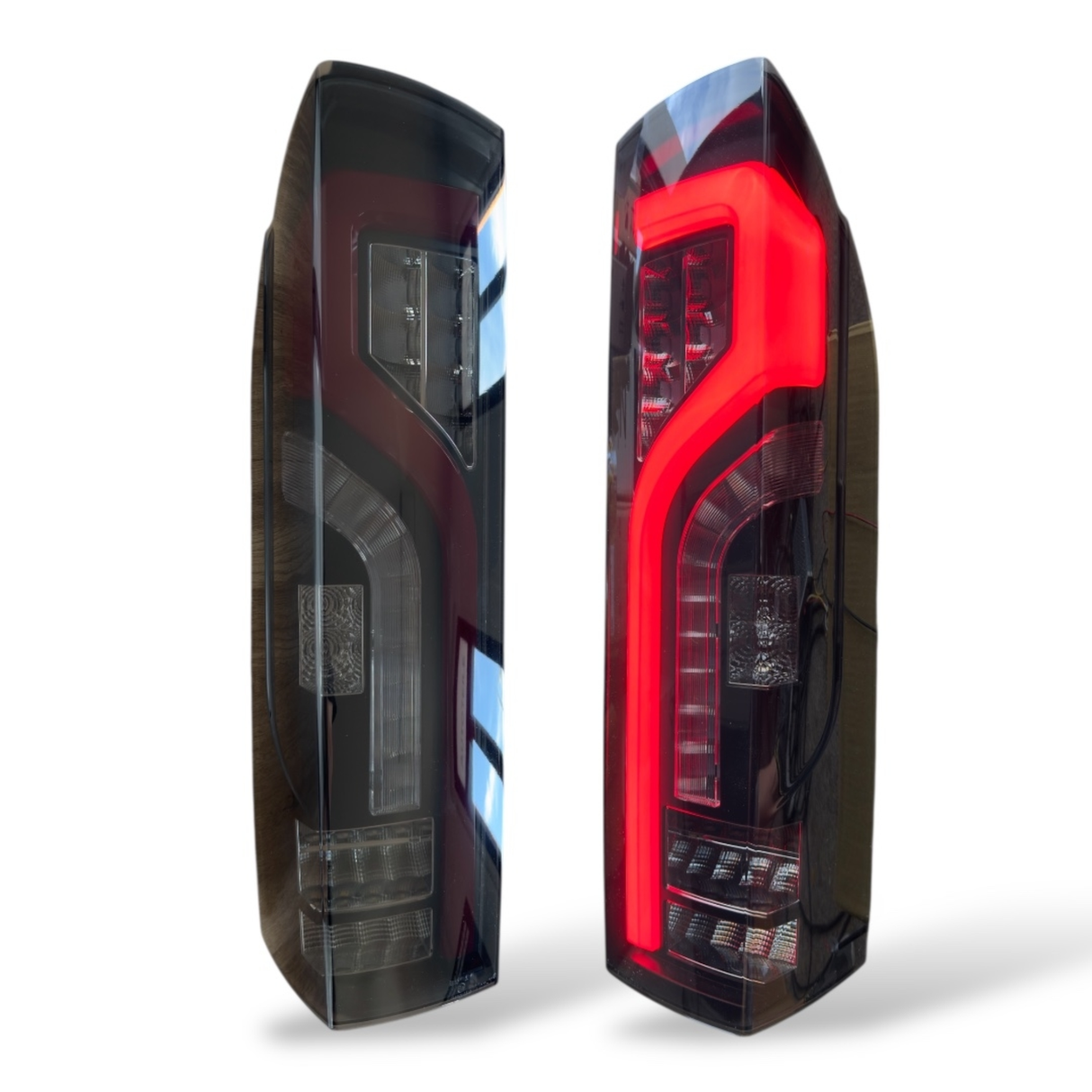 For Fiat Ducato full LED Rear Lights Cluster, Tailight, Rear Light Unit, Replacement Smoked Light, Van-X, NEW