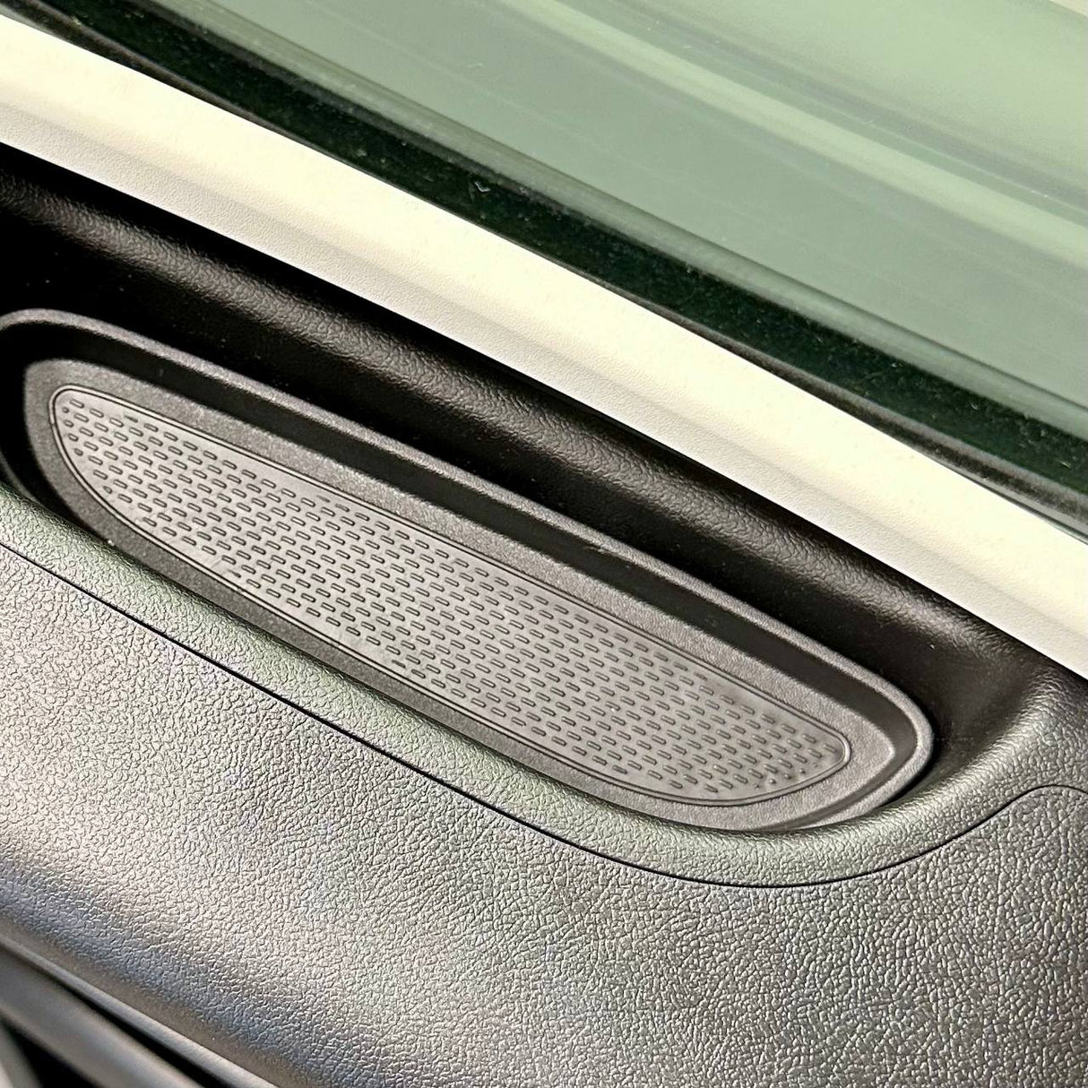 Fiat Ducato RAM ProMaster Revestimiento de Puerta Bolsillos de Goma Bolsillos - Negro - Van-X