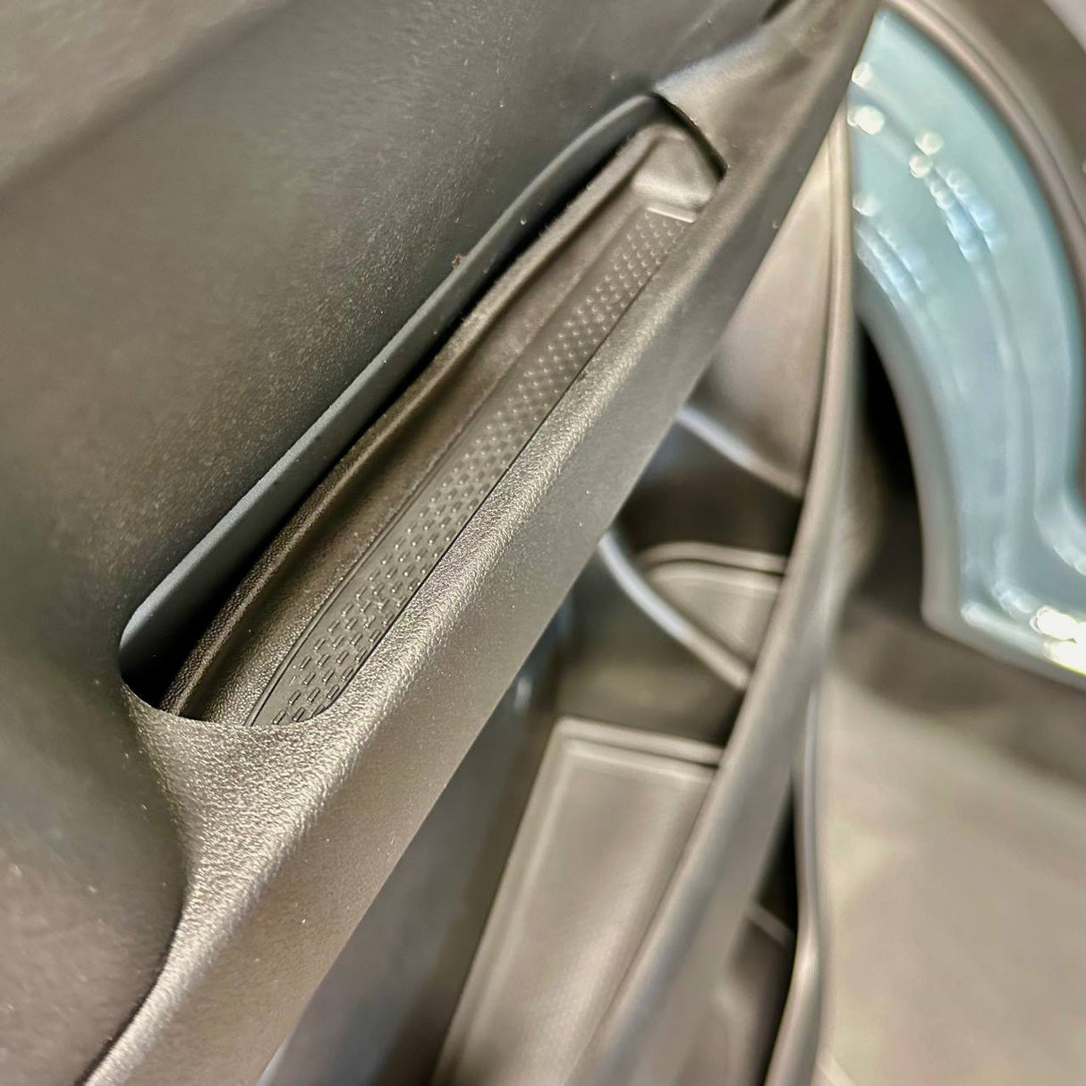 Fiat Ducato RAM ProMaster Revestimiento de Puerta Bolsillos de Goma Bolsillos - Negro - Van-X