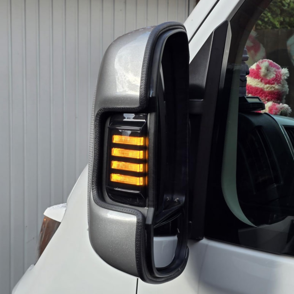 Für Fiat Ducato Seitensignalspiegel Kontrollleuchte LED-Licht - getönte Linse