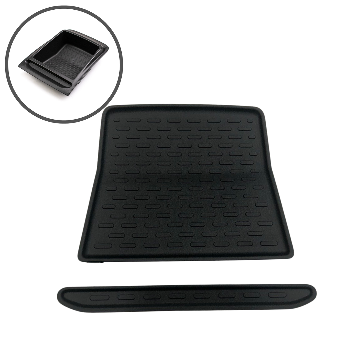 Para Fiat Ducato OEM Alfombrilla de goma para tablero superior - Juego de 2