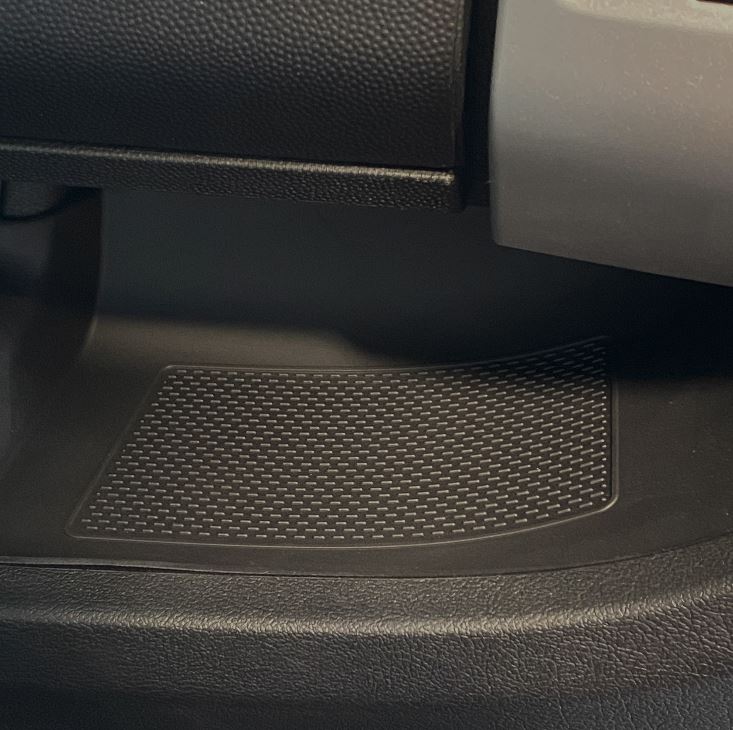 Para Citroën Relay Inserciones de goma/mats para la parte inferior del salpicadero, color negro, para conducción en el lado izquierdo (LHD)