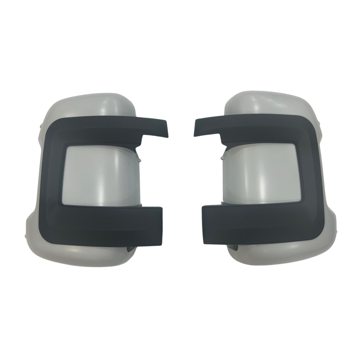 Para Citroen Jumper Tapa de espejo de ala (juego de 2) - Blanco mate | Van-X