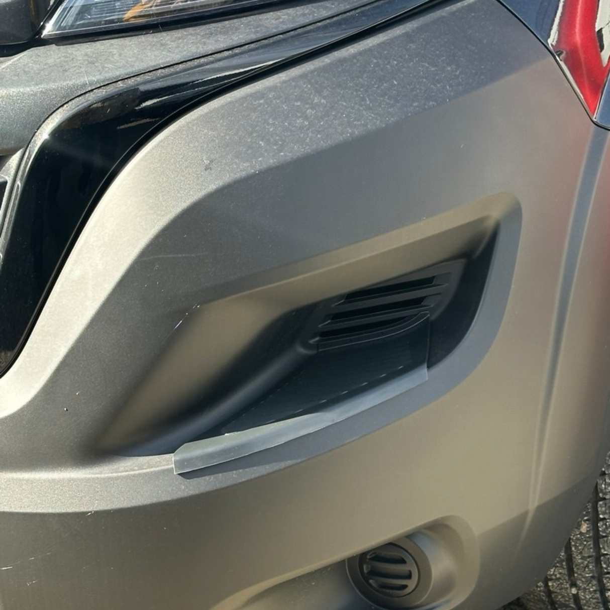 Für Fiat Ducato vordere Stoßfänger-Fußschutzplatten – Schwarz, Set aus 2 | Van-X