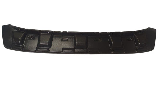 Pour Ford Transit Custom MK1 Protection de pare-chocs avant et garde-boue inférieurs – Noir lisse, protection durable (2012-2018)