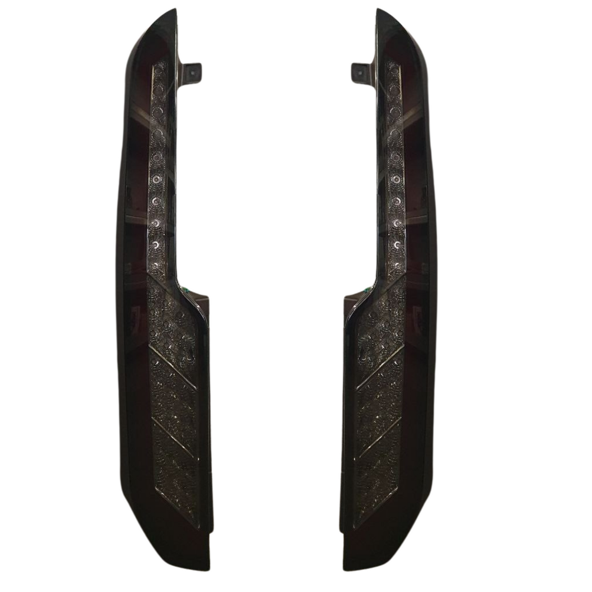 Pour les feux arrière LED Transit Custom MK1, feux arrière – clignotants séquentiels avec lentilles fumées