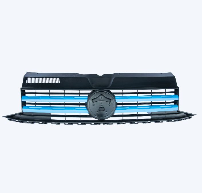 VW Transporter T6 grille-afwerking vooraan (4 stuks) - matzwart