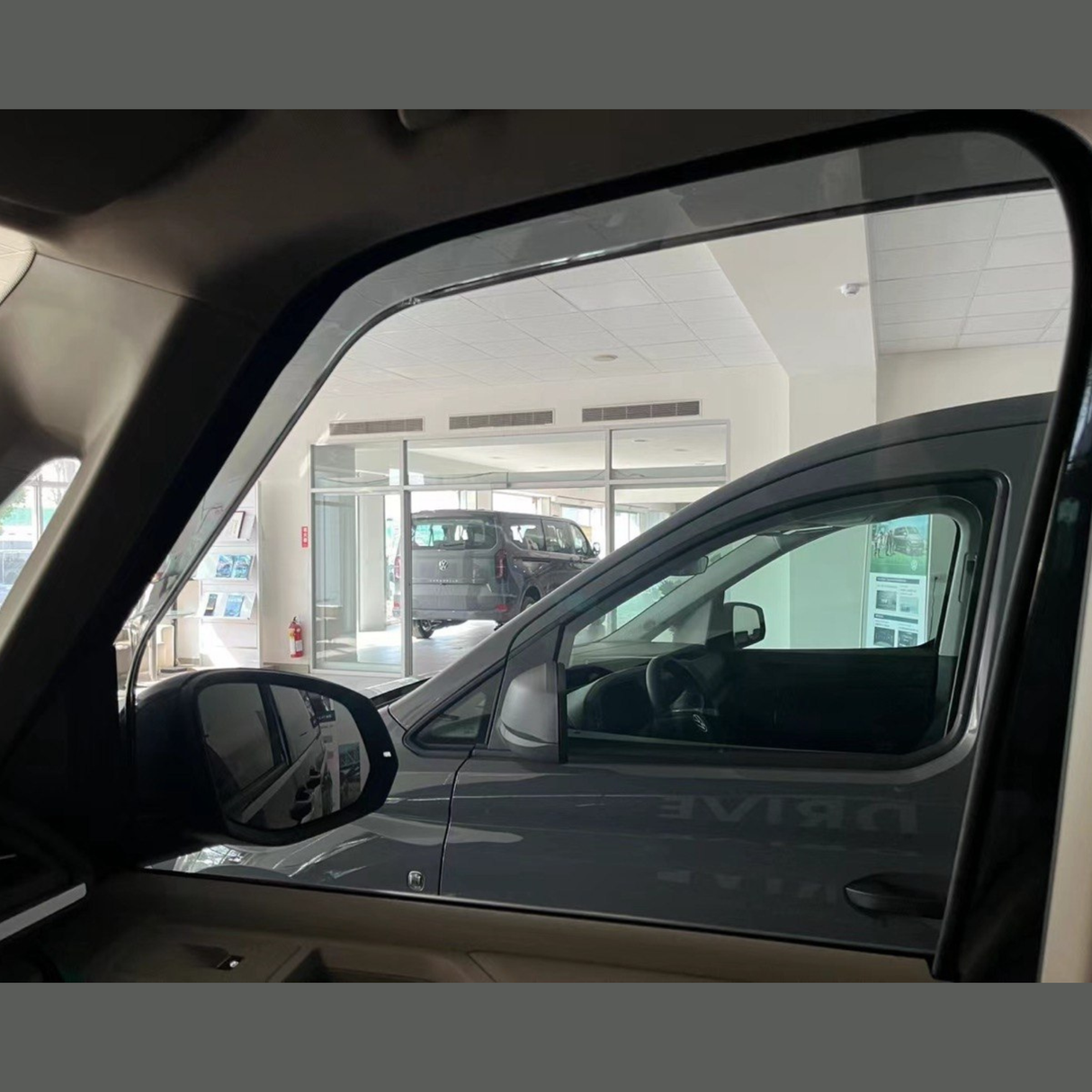 Pour les déflecteurs de vent teintés en canal multivan VW T7 Transporter – Van-X