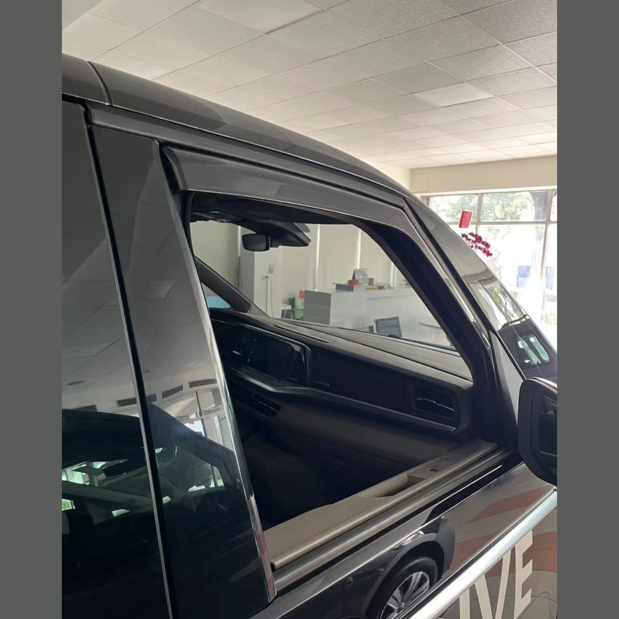 Pour les déflecteurs de vent teintés en canal multivan VW T7 Transporter – Van-X