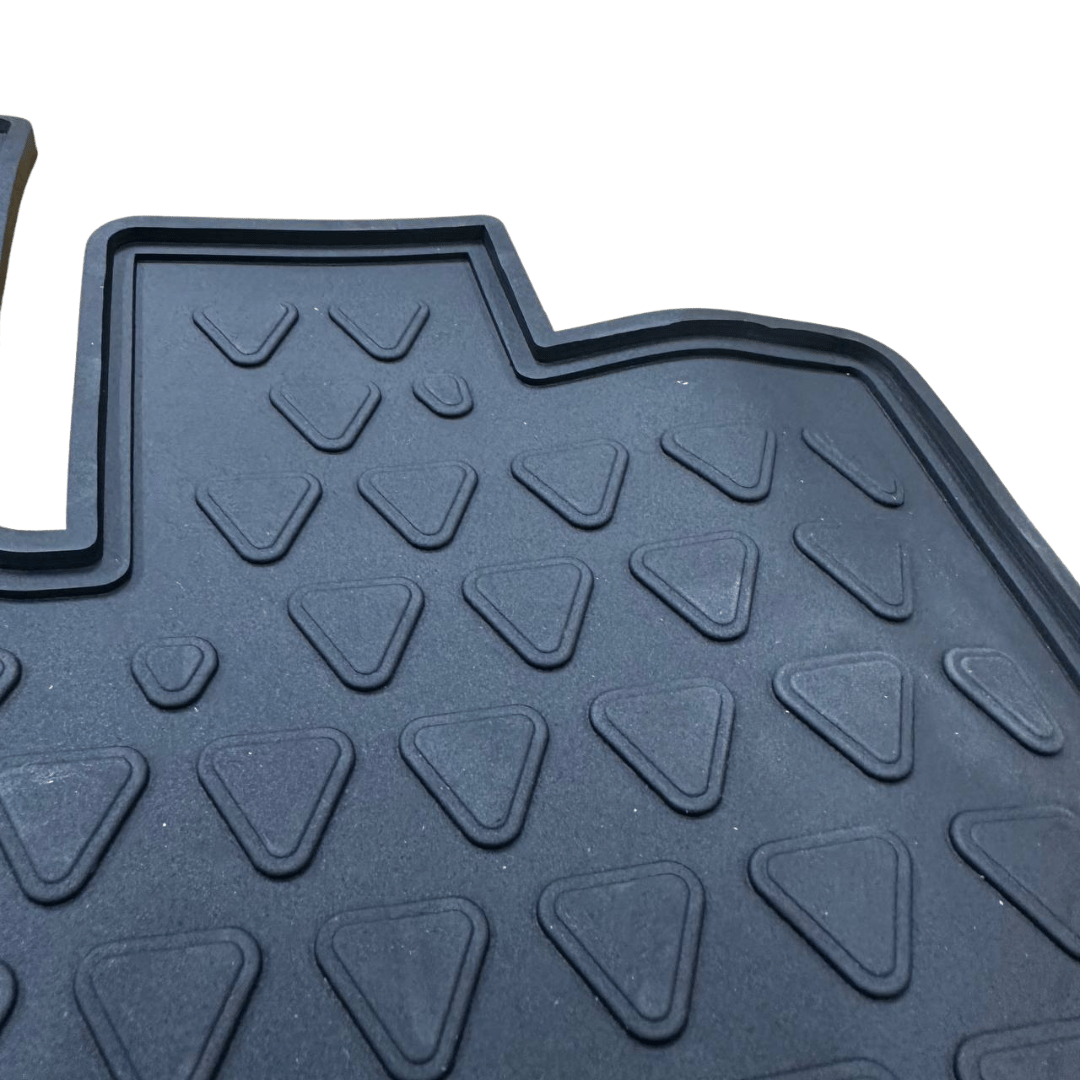 For VW Caddy 2021+ 3D High-Edge Rubber Floor Mats – Van-X Heavy-Duty Interior Protection