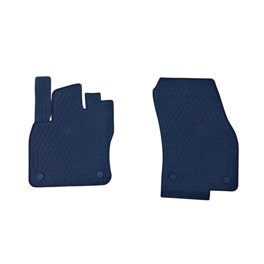 For VW Caddy 2021+ 3D High-Edge Rubber Floor Mats – Van-X Heavy-Duty Interior Protection