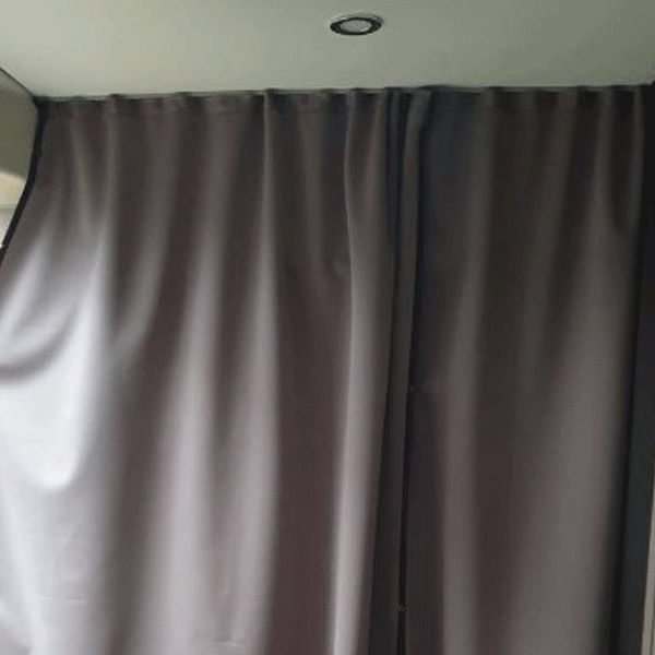 Nuevo para Fiat Ducato Ram ProMaster Autocaravana, Campervan, Maxi-Cabina Divisor Cortina Premium con Riel