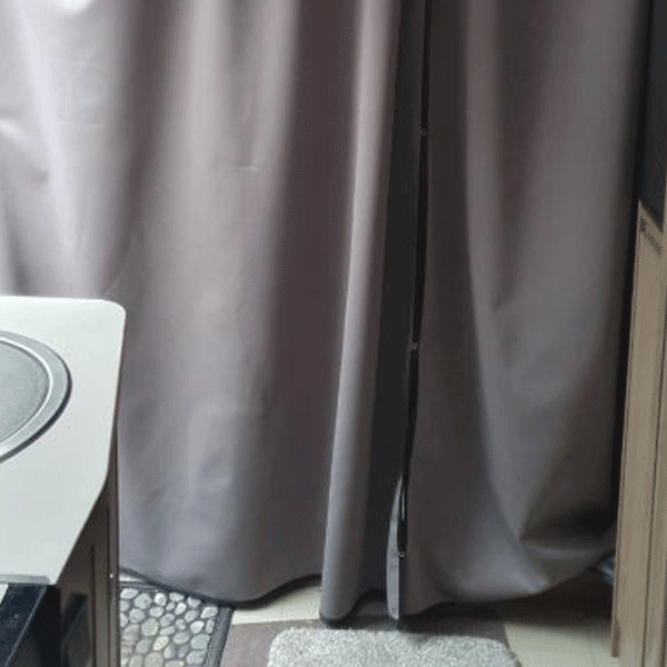 Nuevo para Fiat Ducato Ram ProMaster Autocaravana, Campervan, Maxi-Cabina Divisor Cortina Premium con Riel