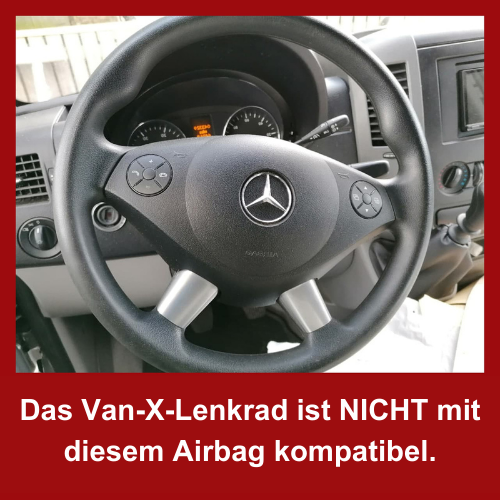 For Mercedes Sprinter Leather Steering wheel