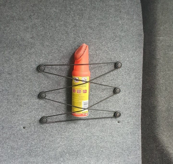 Per VW T6 Campervan Double X Storage Net - Ideale per furgoni e camper