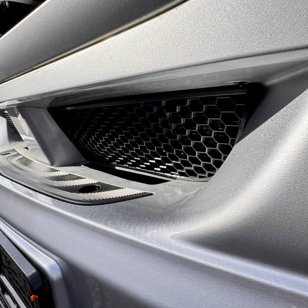 For Mercedes Sprinter 907 Front Bumper Honeycomb Mesh Grilles – Set of 2 - Van-X