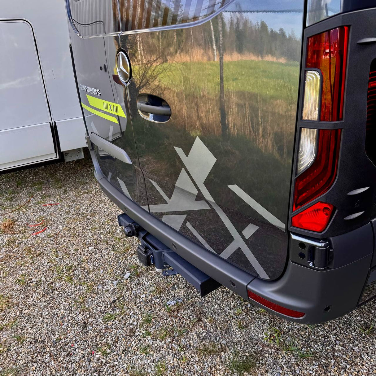 Für Mercedes-Benz Sprinter 907 Ladekantenschutz | Heavy-Duty Van Stoßstangenschutz – Van-X