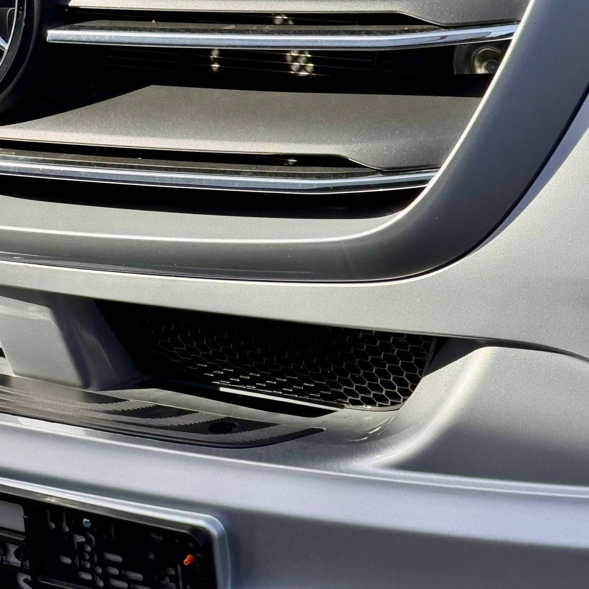 For Mercedes Sprinter 907 Front Bumper Honeycomb Mesh Grilles – Set of 2 - Van-X