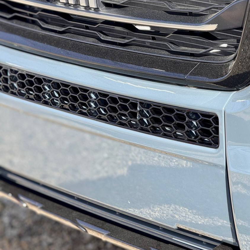 For Peugeot Boxer Bumper Honeycomb without Parking Sensors - Gloss Black